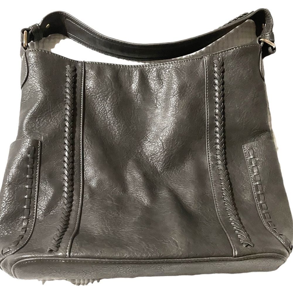 Women’s Gray Hobo Handbag New